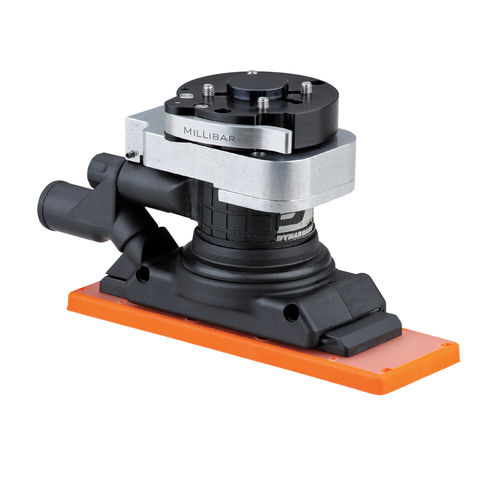 Lixadeira pneumática - 57404BK - DYNABRADE Europe - com aspiração central / para robô