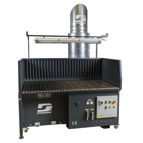 Mesa de aspiração para polimento - 70520  - DYNABRADE Europe - autolimpante / ATEX