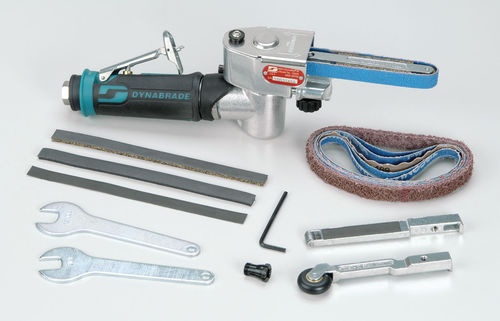 Esmerilhadeira politriz de mão - 15006 - DYNABRADE Europe - pneumática / de esteira / ergonômica