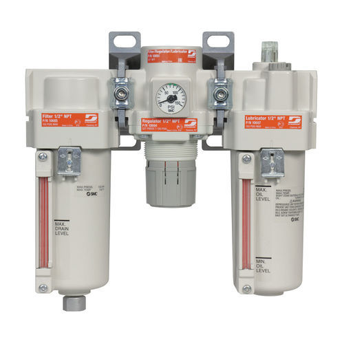 Filtro regulador e lubrificador de ar - 10690 - DYNABRADE Europe - de cartucho / de pressão / para ferramenta pneumática