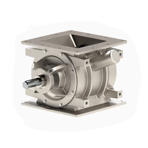 Válvula rotativa para transporte pneumático - XTR-CI series - ACS Valves - para material a granel / para produtos alimentares / para aplicações farmacêuticas