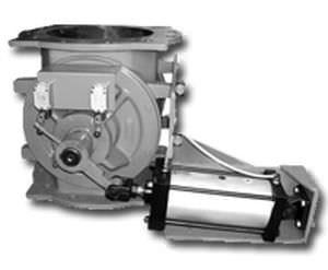 Válvula rotativa para transporte pneumático - CI-RPV series - ACS Valves - para material a granel / flange quadrada
