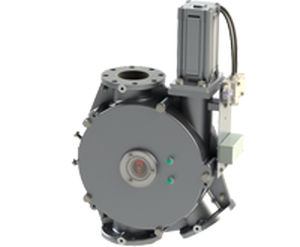 Válvula rotativa para transporte pneumático - ACS Valves - para granulados / de produtos pulverulentos / flange redonda