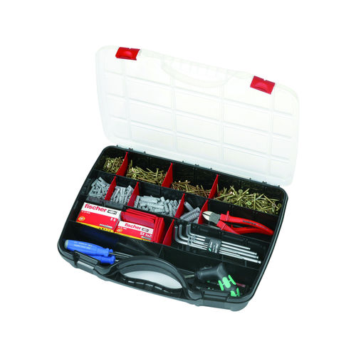 Mala de transporte - S505 - PENTA ESP - em polipropileno / para peças pequenas / de tampas
