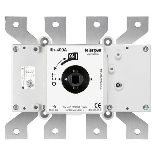 Chave seccionadora 4 polos - S6-0400D0 series - Telergon - tripolar / 2 polos / industrial