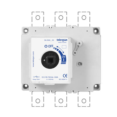 Chave seccionadora unipolar - S6-0200__S0 - Telergon - 2 polos / CC / industrial