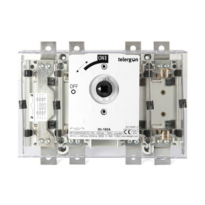 Chave seccionadora motorizada - M210250 - Telergon - 4 polos / tripolar / CA
