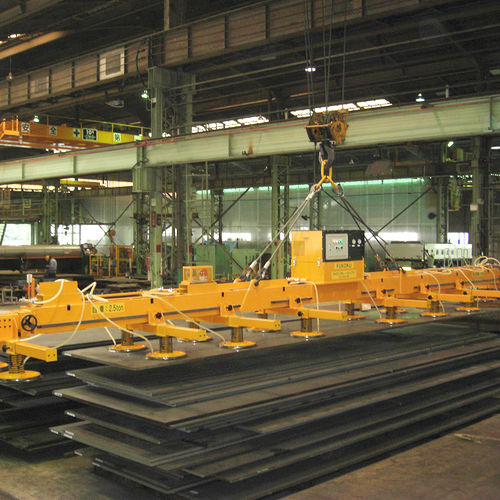 Balancim com ventosas para chapas metálicas - DV-7013-2 - Fukoku Corp. - para cargas pesadas / para placas / horizontal