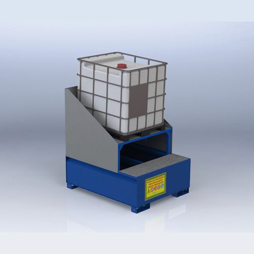 Palete de contenção para contentor IBC - 1 122 - 1 550 l - Morandin Contenitori Industriali