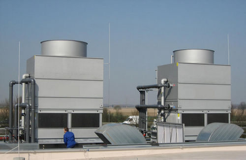 Torre de resfriamento de alta capacidade - KT Series - Deltatherm Hirmer GmbH - em circuito fechado / em circuito aberto