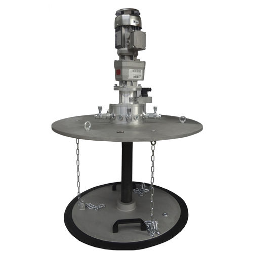 Bomba para graxa elétrica - GMZ-E - EUGEN WOERNER GmbH & Co. KG - com disco seguidor
