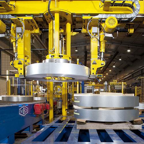 Linha de embalagem para bobinas - HEINRICH GEORG GmbH - automática