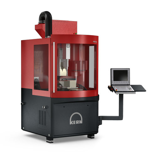 Fresadora CNC de 5 eixos - KERN Evo - Kern Microtechnik GmbH - vertical / com mesa móvel / odontológica