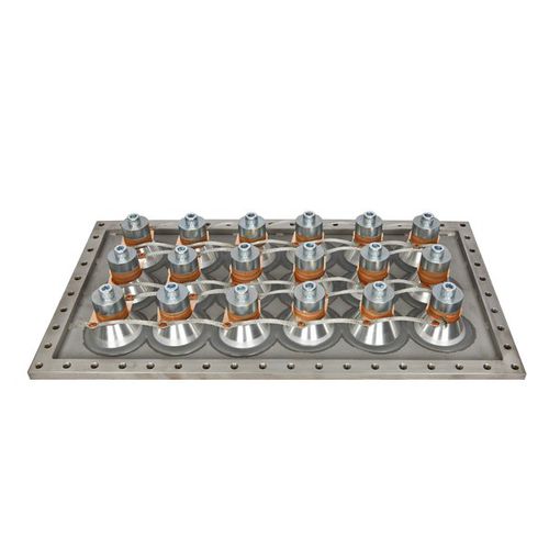 Transdutor de ultrassom de placa - KKS Ultraschall AG - piezoelétrico / para tanque de limpeza