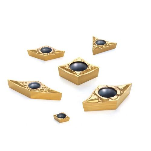 Pastilha de torneamento para aço - SH7025 - Tungaloy EUROPE - para aço inoxidável / revestimento de PVD