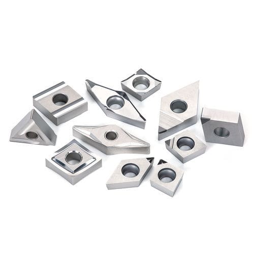 Pastilha de corte de torneamento - DX110 - Tungaloy EUROPE - para usinagem / em PCD / de metal duro