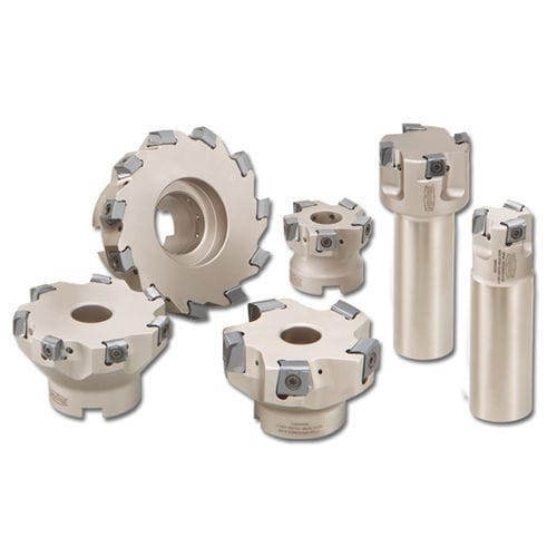Fresa tangencial - TecMill - Tungaloy EUROPE - com pastilhas de corte / de desbaste / de cantos