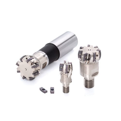 Fresa com pastilhas de corte - AddForceBarrel - Tungaloy EUROPE - de perfilagem / de ângulo / para aço de carbono
