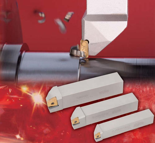 Pastilha de corte de torneamento - TURNTEC - Tungaloy EUROPE - para desbaste / de metal duro / para aço