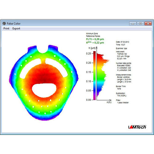Software de interferometria ótica - ISA - Lamtech Lasermesstechnik GmbH - de medição / para controle de qualidade / de imagem