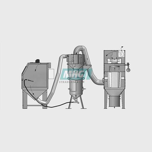 Cabine de jateamento de areia por pressão - MHG Strahlanlagen GmbH - manual / compacta