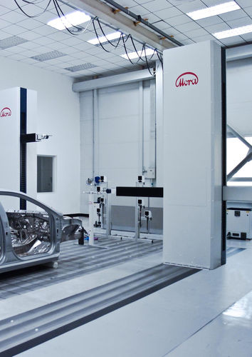 Máquina de medição tridimensional CNC - MµTOS - MORA Metrology GmbH - com braço horizontal / óptica / com rolamento de rolos