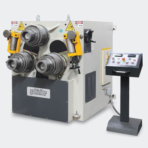 Curvadora hidráulica - HPK 100 - Sahinler Metal Makina End. A.S. - de tubos / de perfis / com 3 rolos motorizados