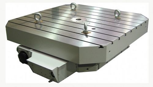 Mesa rotativa indexadora elétrica - 2 000 x 2000 mm, max. 20 000 kg |  81950-D2000/C2000 - Spirsin S. COOP. - vertical / CNC
