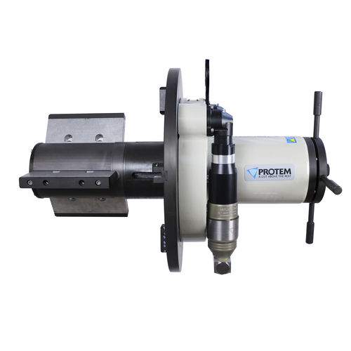 Chanfradeira pneumática - US 150 - PROTEM - portátil / para extremidades de tubos / para serviços pesados