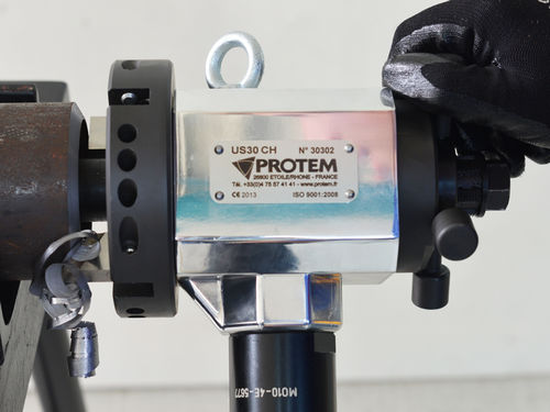 Máquina de corte com faca rotativa - US30CH - PROTEM - para metais / de tubos / CNC