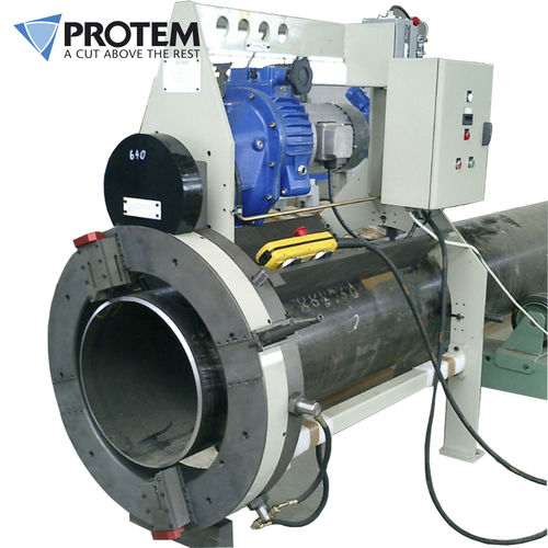 Máquina de corte e chanfro orbital - TNO - Series - PROTEM - portátil / motorizada