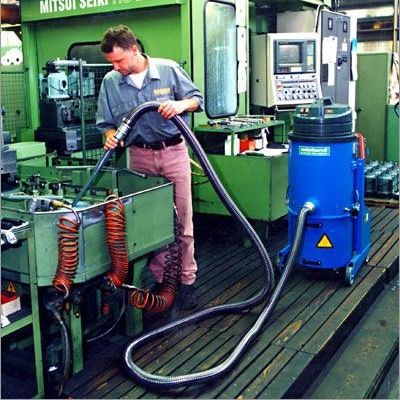 Aspirador industrial - VacPro - Wieland Lufttechnik GmbH + Co.KG - para matérias secas / de óleo e cavacos / trifásico