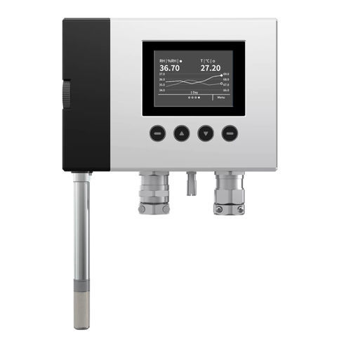 Sensor de umidade e temperatura relativa - 907037 series - JUMO GmbH & Co. KG - absoluta / de parede / de ponto de orvalho
