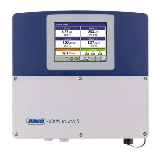 Controlador multiparâmetros de condutividade - AQUIS touch S - JUMO GmbH & Co. KG - de ORP / de pH / de cloro livre