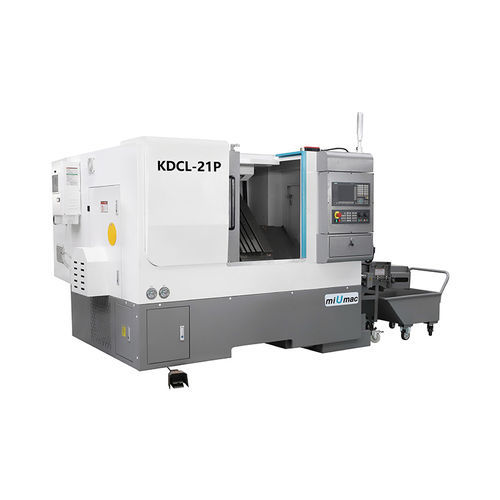 Torno CNC - KDCL-21P - Zhejiang KAIDA Machine Tool CO., LTD. - de 2 eixos / de barramento inclinado / A2-5