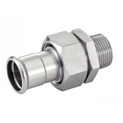 Conexão hidráulica - 41144 - BENE INOX - com rosca / de crimpar / BSP