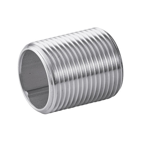 Niple em aço inoxidável - 5222 - BENE INOX - com rosca / reto
