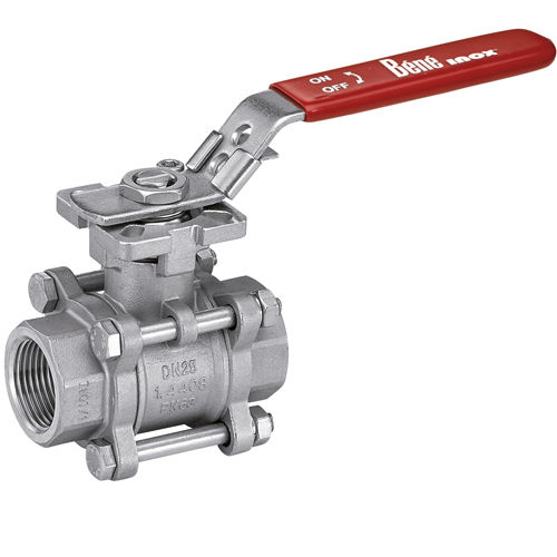 Válvula de esfera - 58183 - BENE INOX - manual / de bloqueio / fêmea-fêmea