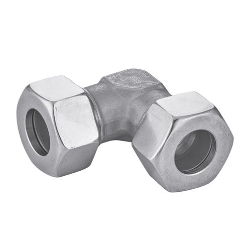 Conexão hidráulica - 5412 - BENE INOX - de anel / cotovelo de 90° / DIN