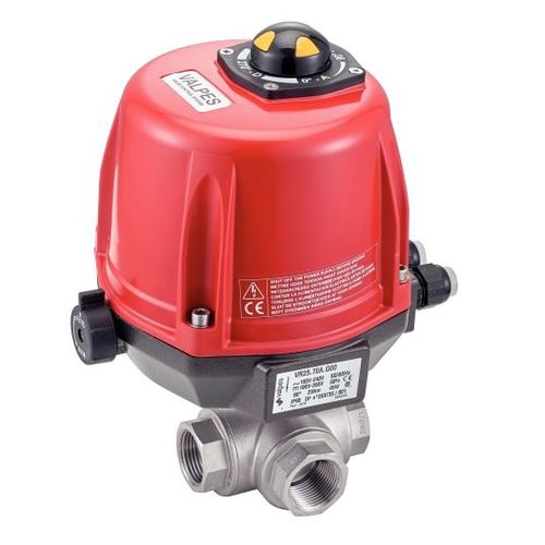 Válvula de esfera - 50228 - BENE INOX - com atuador elétrico / de bloqueio / fêmea-fêmea