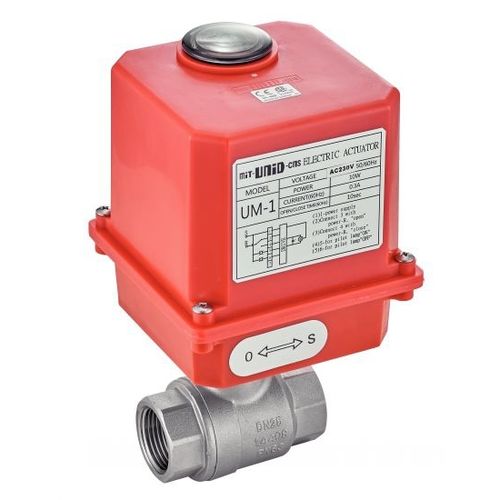 Válvula de esfera - 50053 - BENE INOX - com atuador elétrico / de bloqueio / com rosca