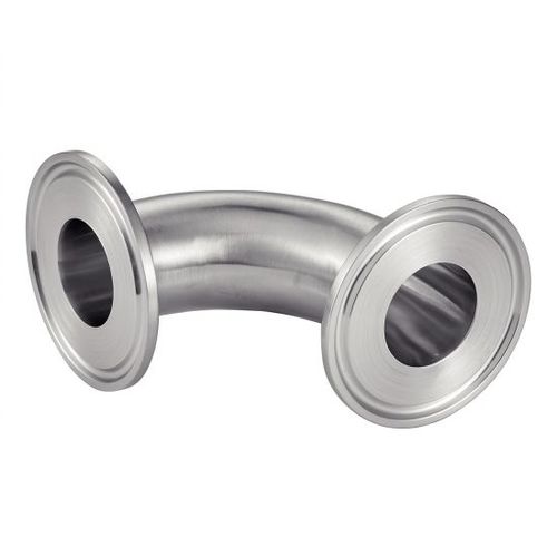 Conexão hidráulica - 8016 - BENE INOX - pneumática / soldável / cotovelo de 90°