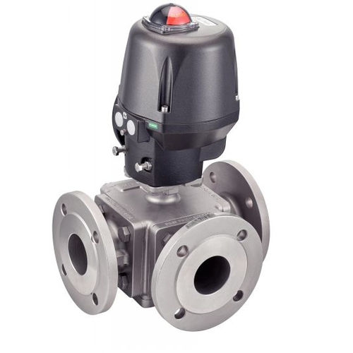 Válvula de esfera - 50268 - BENE INOX - com atuador elétrico / flangeada / IP68