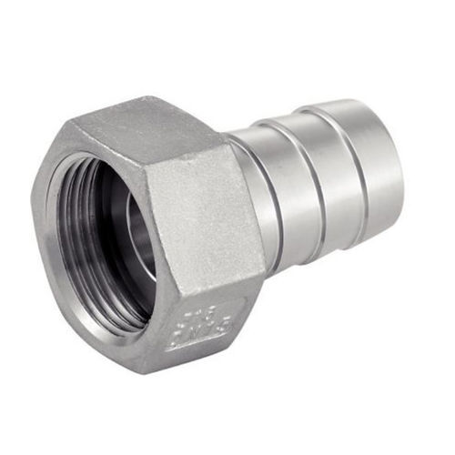 Adaptador hidráulico para tubos - 5266 - BENE INOX - fêmea / fêmea-estriado / em aço inoxidável