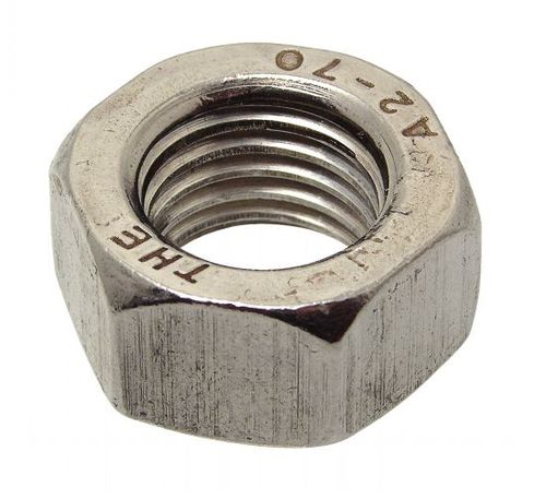 Porca sextavada - 215617 - BENE INOX - autoblocante / em aço inoxidável / com rosca