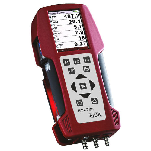 Analisador de combustão portátil - RASI 700  - Eurotron Instruments UK ltd