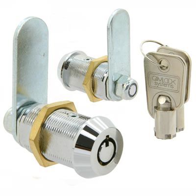 Fechadura de came - 5 series - Camlock Systems - de chave / para vitrina / em latão