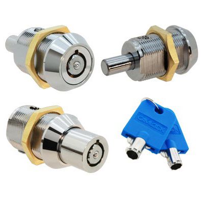 Fechadura com acionamento por botão - 25 series  - Camlock Systems - de chave / em latão