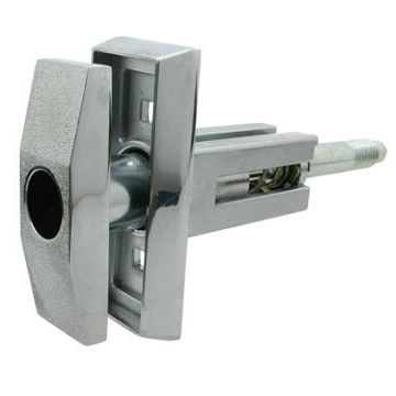 Puxador pivotante - KLW5 - Camlock Systems - de porta com fechadura / metálico / quadrado