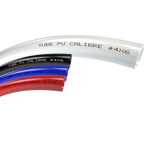 Tubo rígido em PU - TRICOFLEX - para combustível / para tinta / para solventes